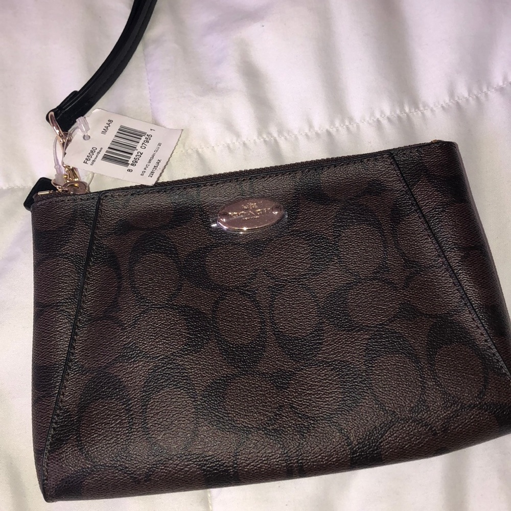 Coach Wristlet/Makeup Bag